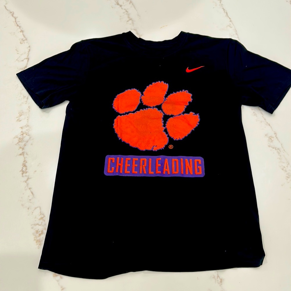 Nike dri fit size medium Clemson University cheer top